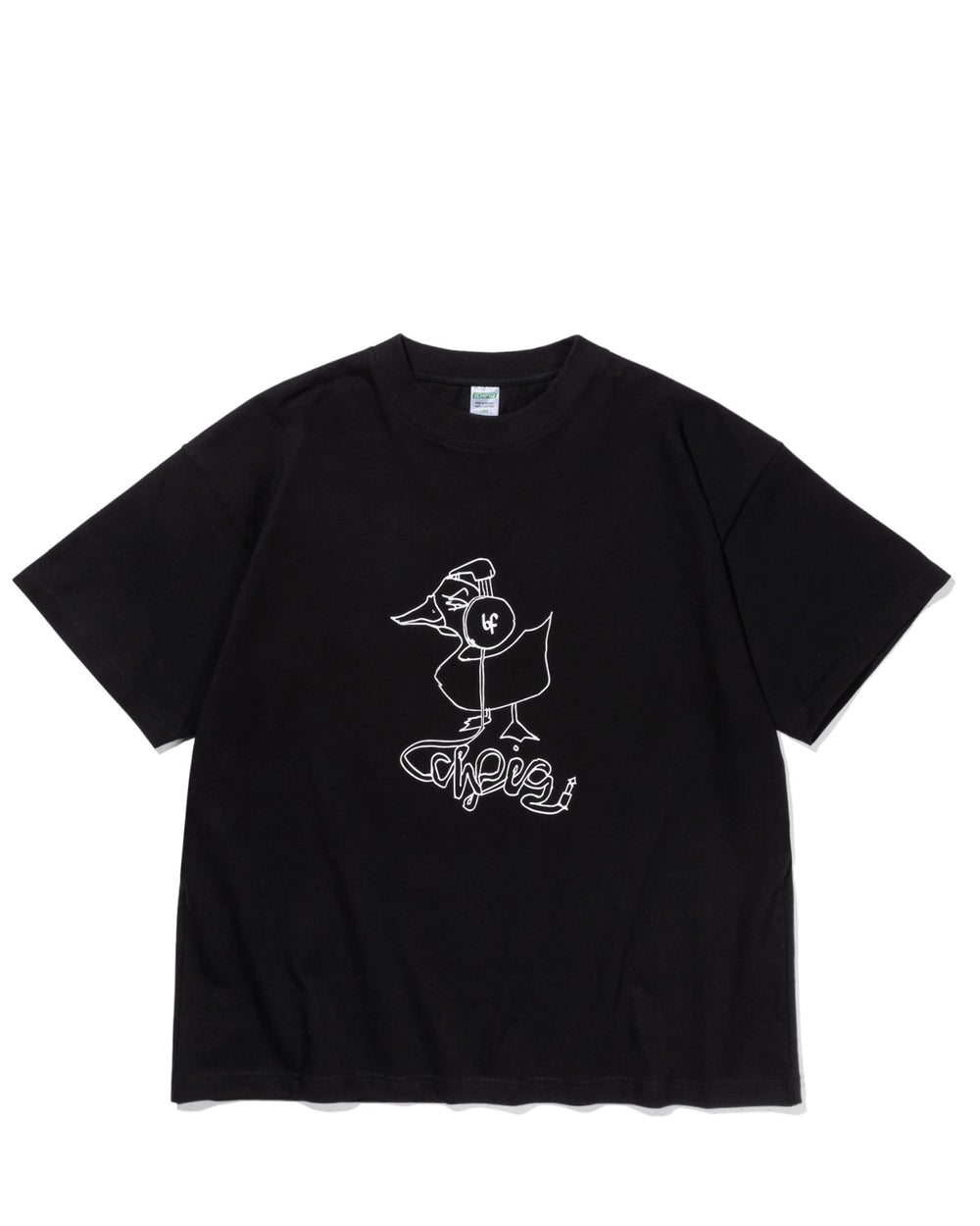 Sketchy Duck Tee - Black
