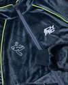 Breaker Velour Jacket - Steel