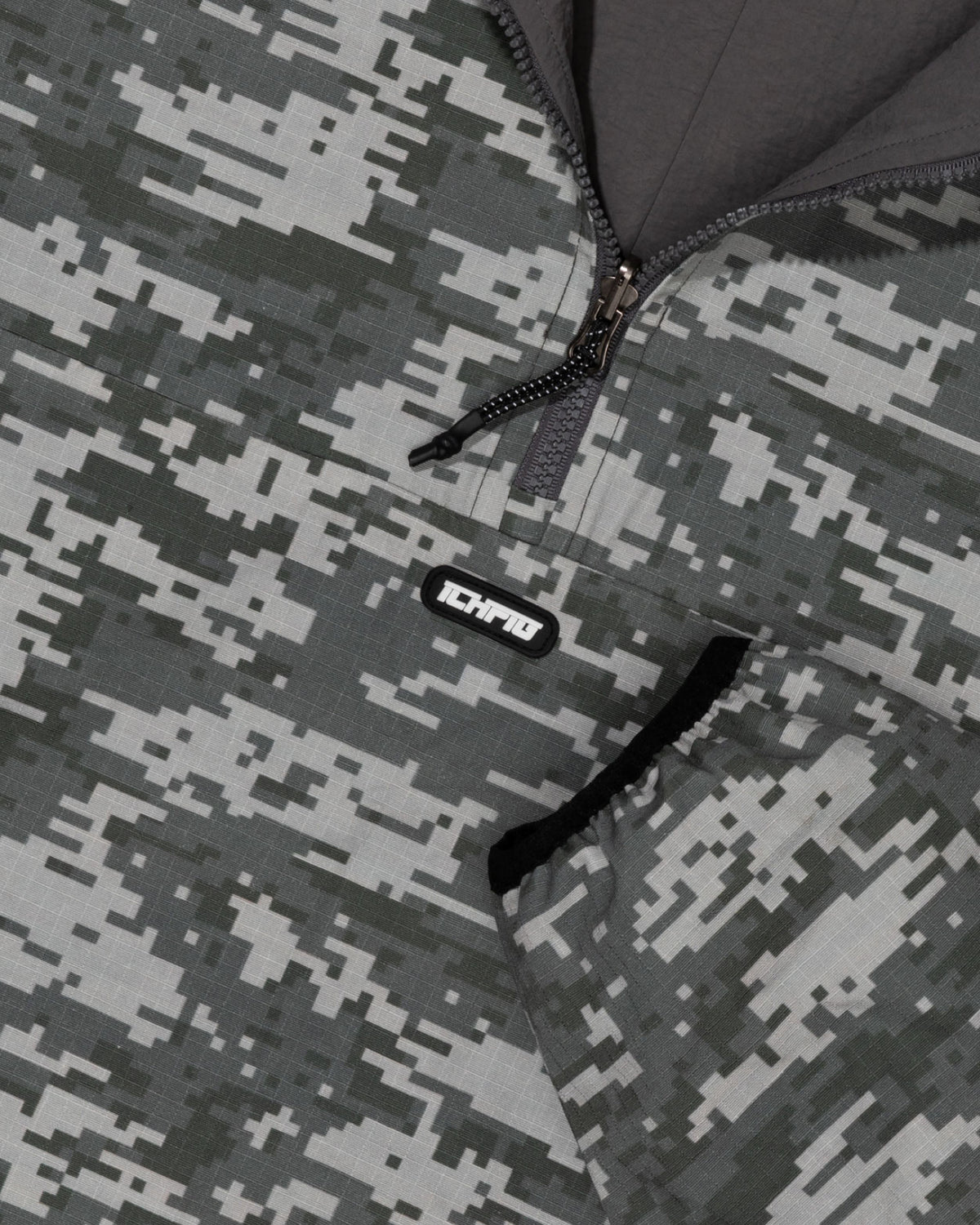 Reversible 1/2 Zip Jacket - Digi Camo