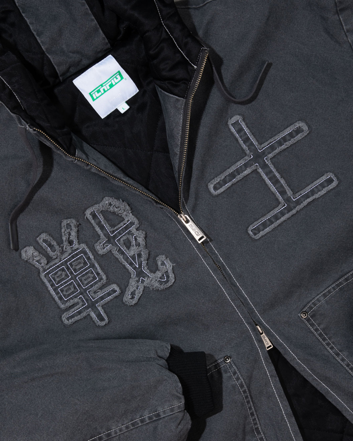 Warrior Canvas Jacket - Vintage Black