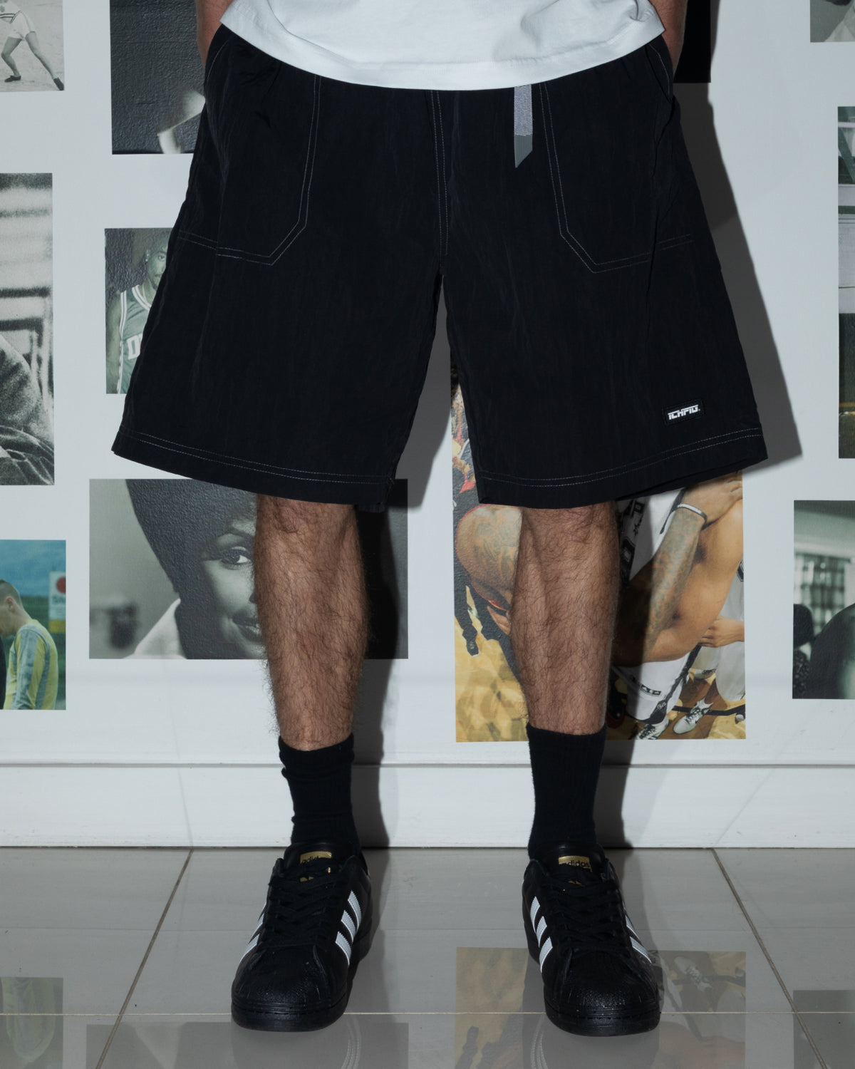 Nylon Field Shorts - Black