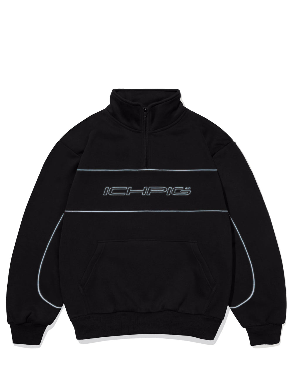 Flashback 1/4 Zip - Black