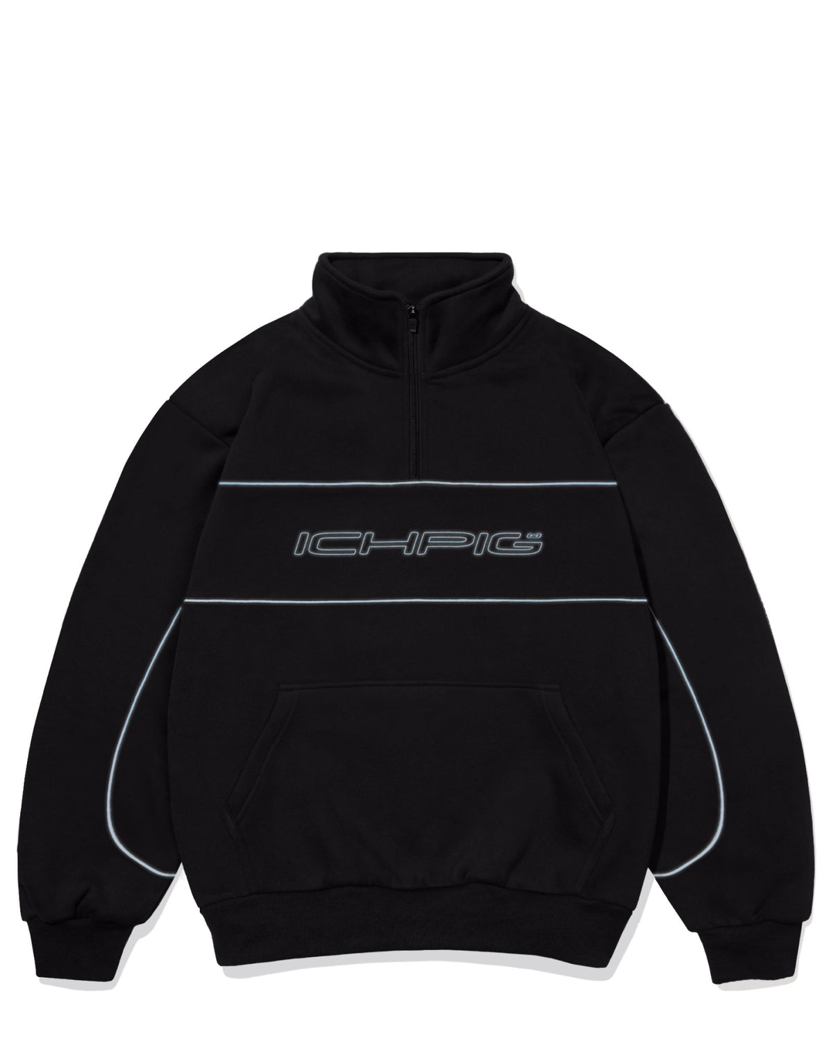 Flashback 1/4 Zip - Black