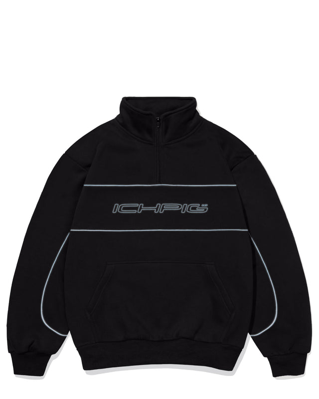 Flashback 1/4 Zip - Black