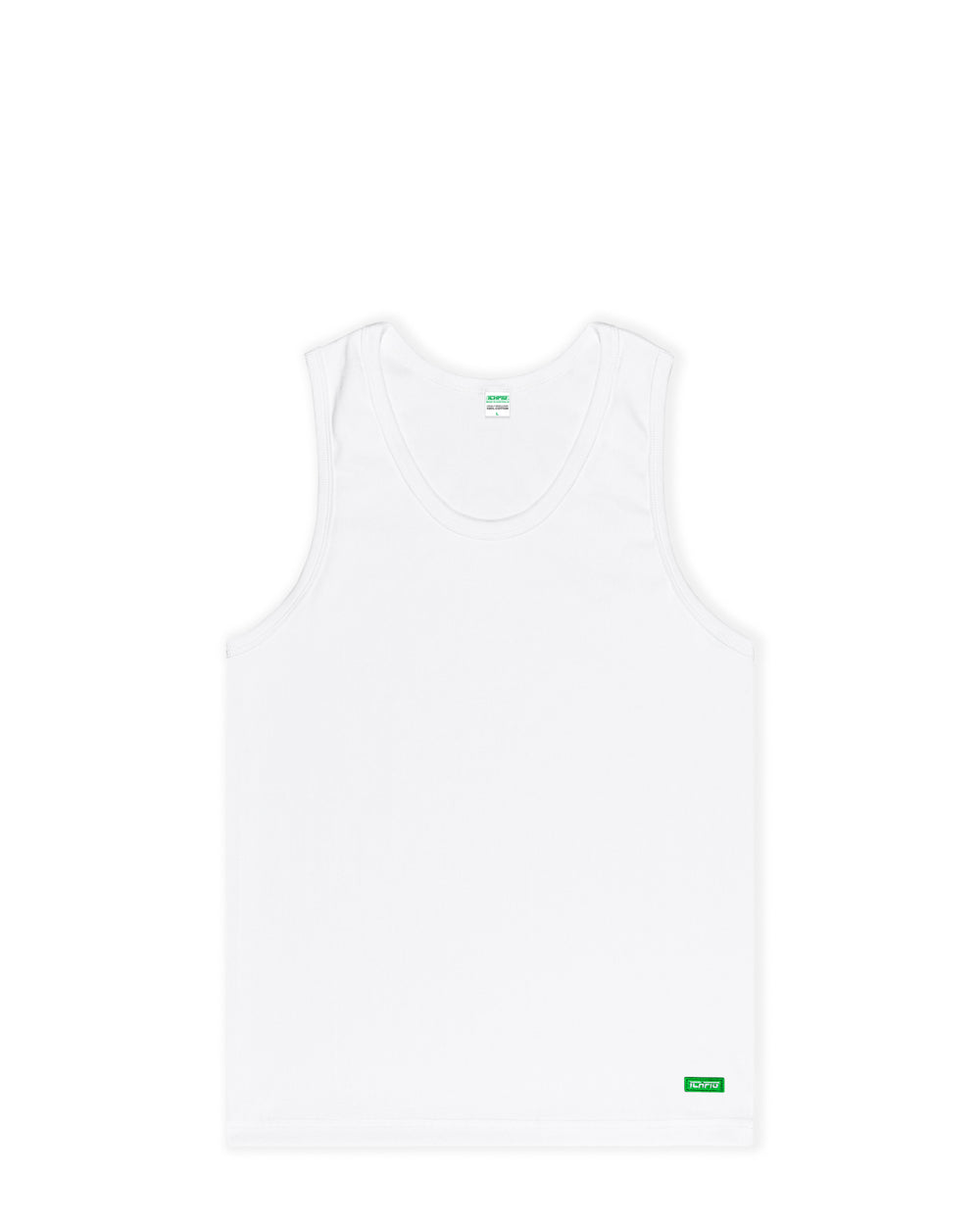 Pro Rib Singlet - White