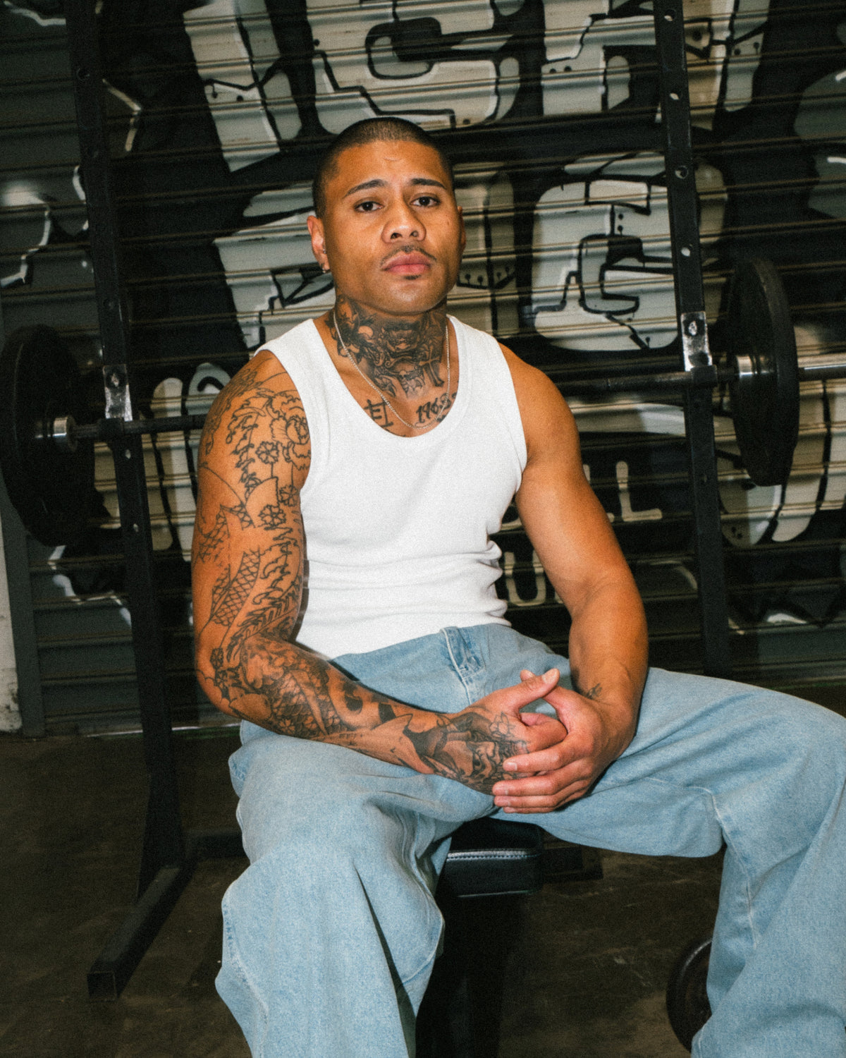 Pro Rib Singlet - White