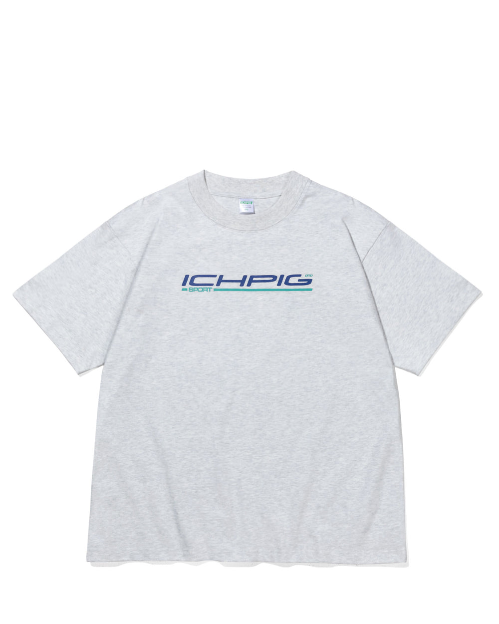 Sportsline Tee - White Marle