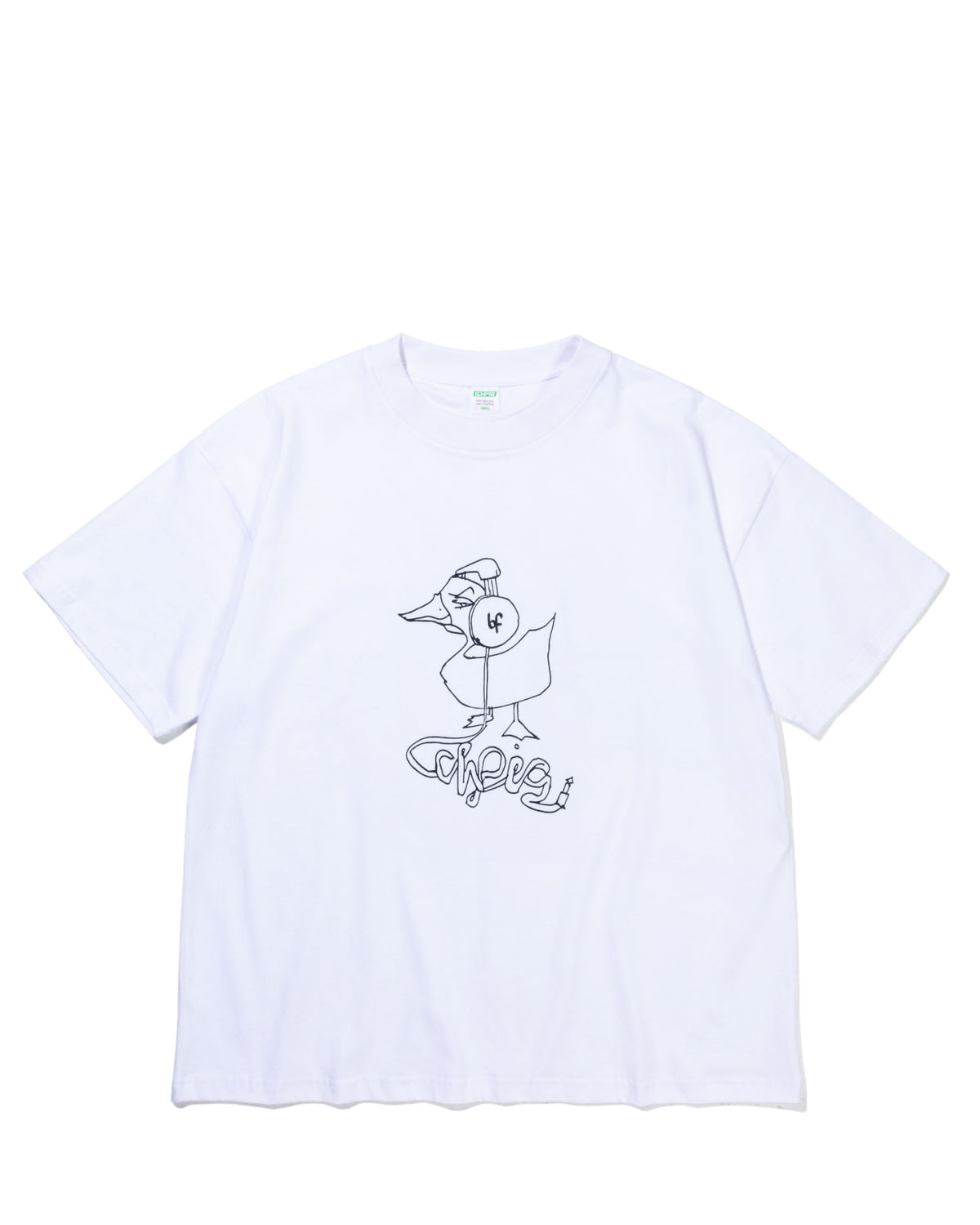 Sketchy Duck Tee - White