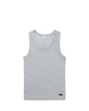 Pro Rib Singlet - Grey Marle