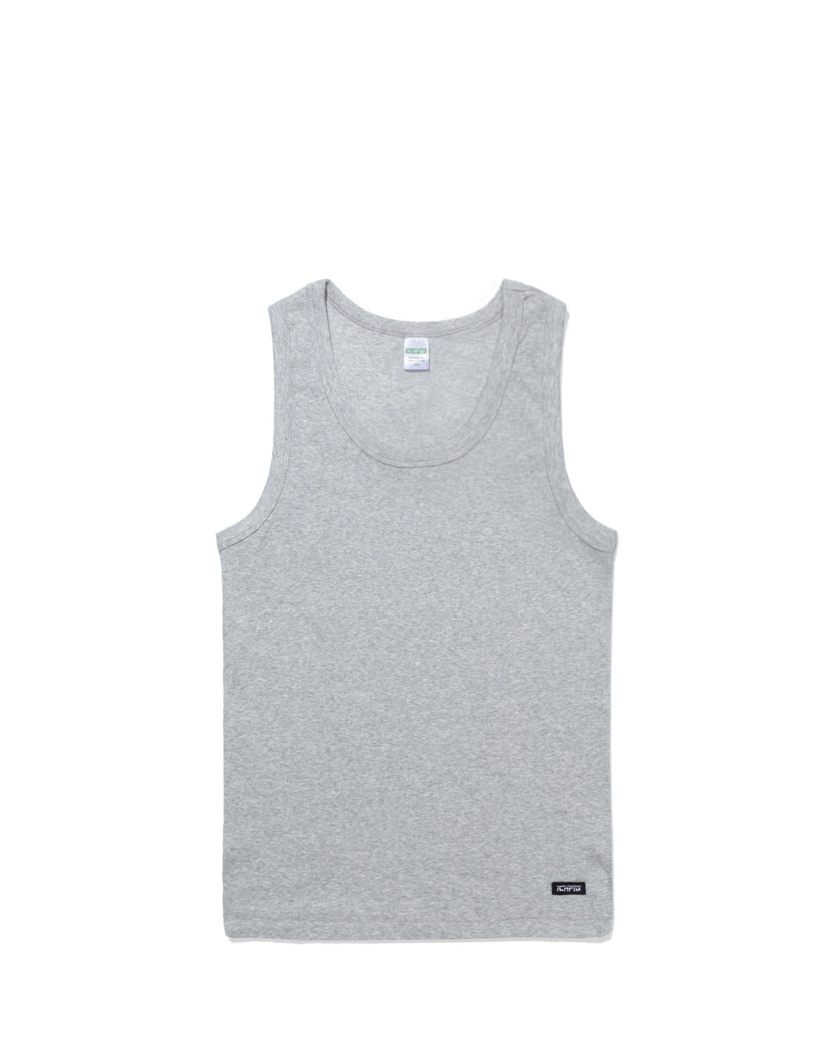 Pro Rib Singlet - Grey Marle