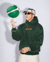 Strike Cordless Hood - Forest / Orange