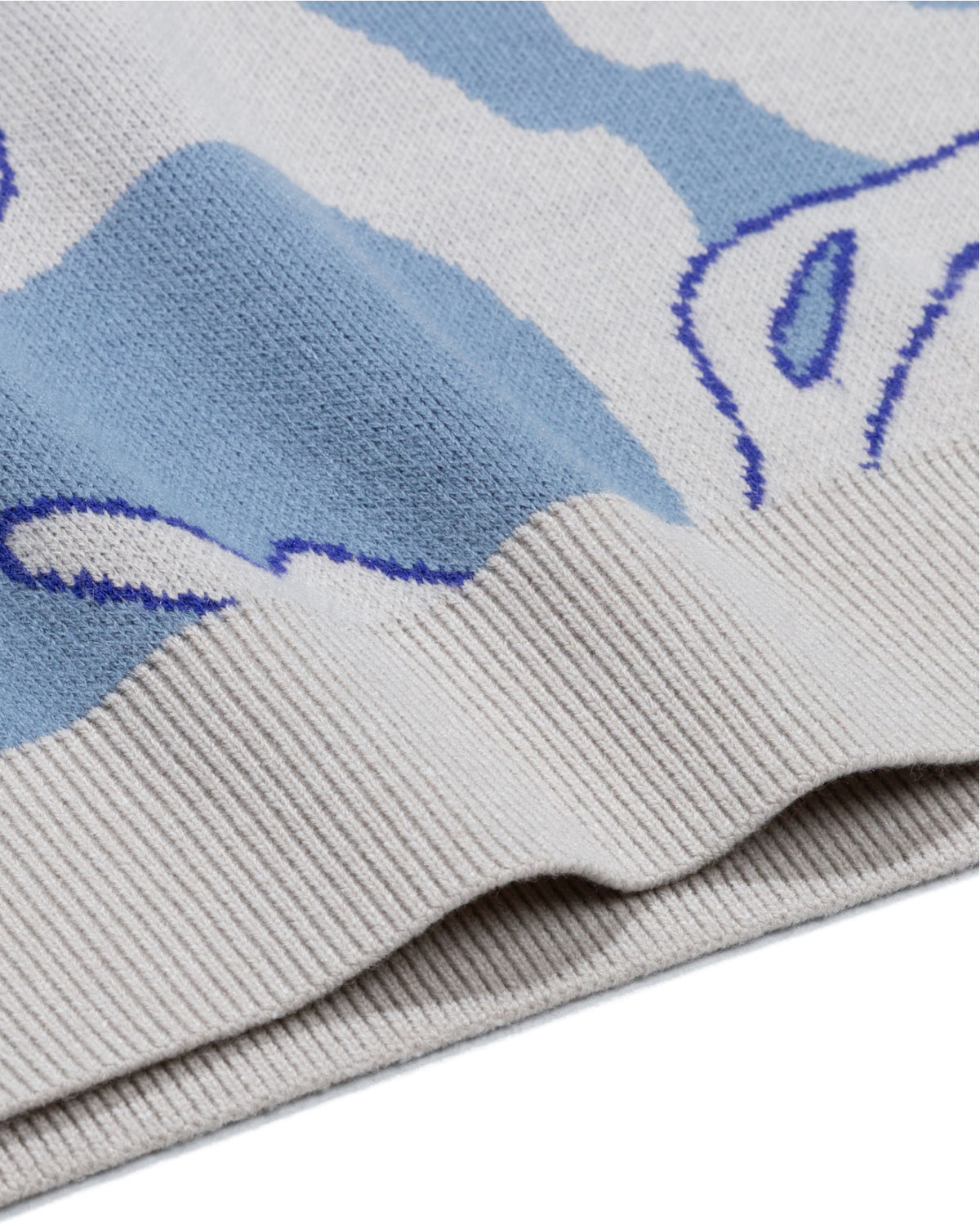 Breaker Knitted Crew - Marine