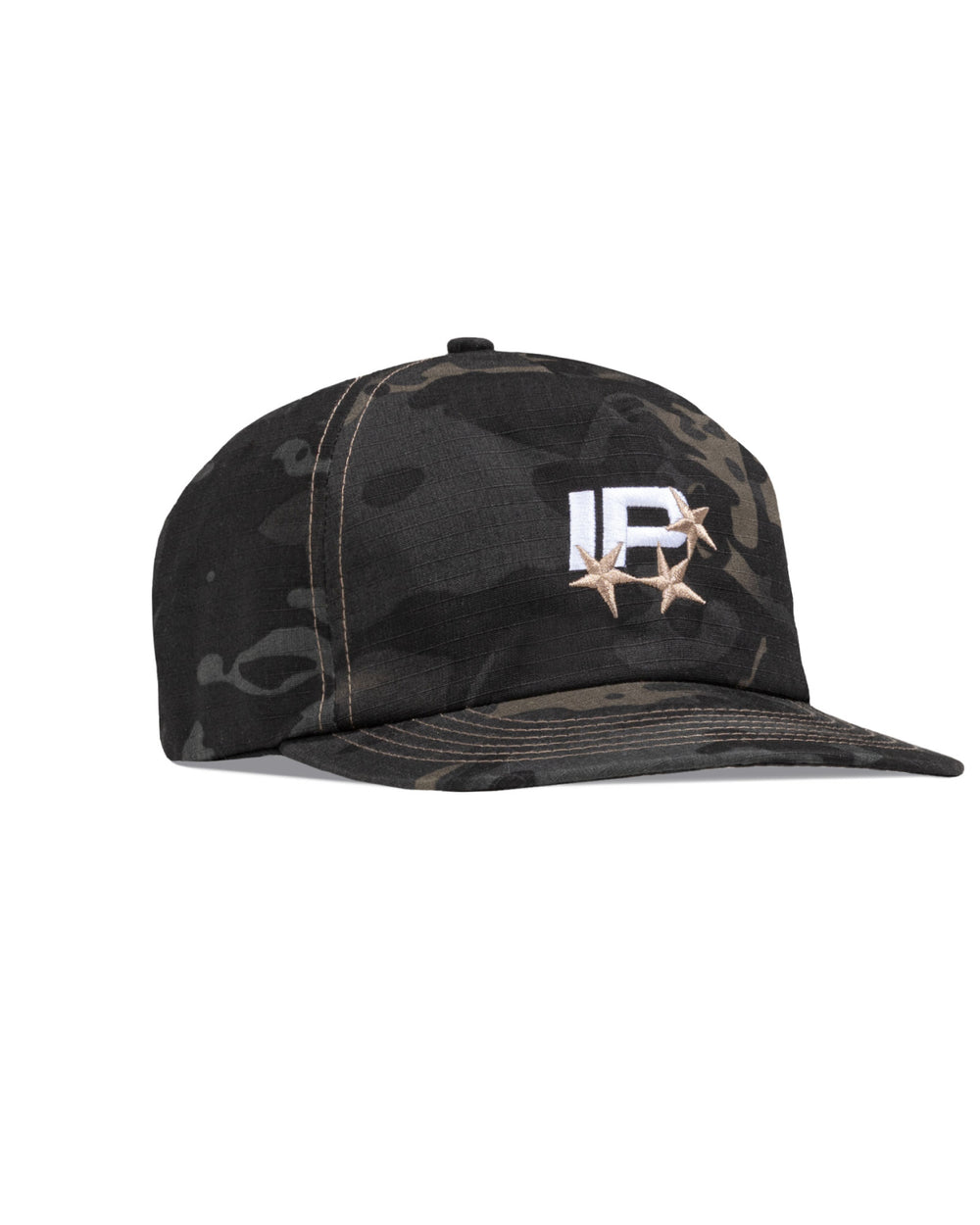 Capital Snapback Hat - Black Camo