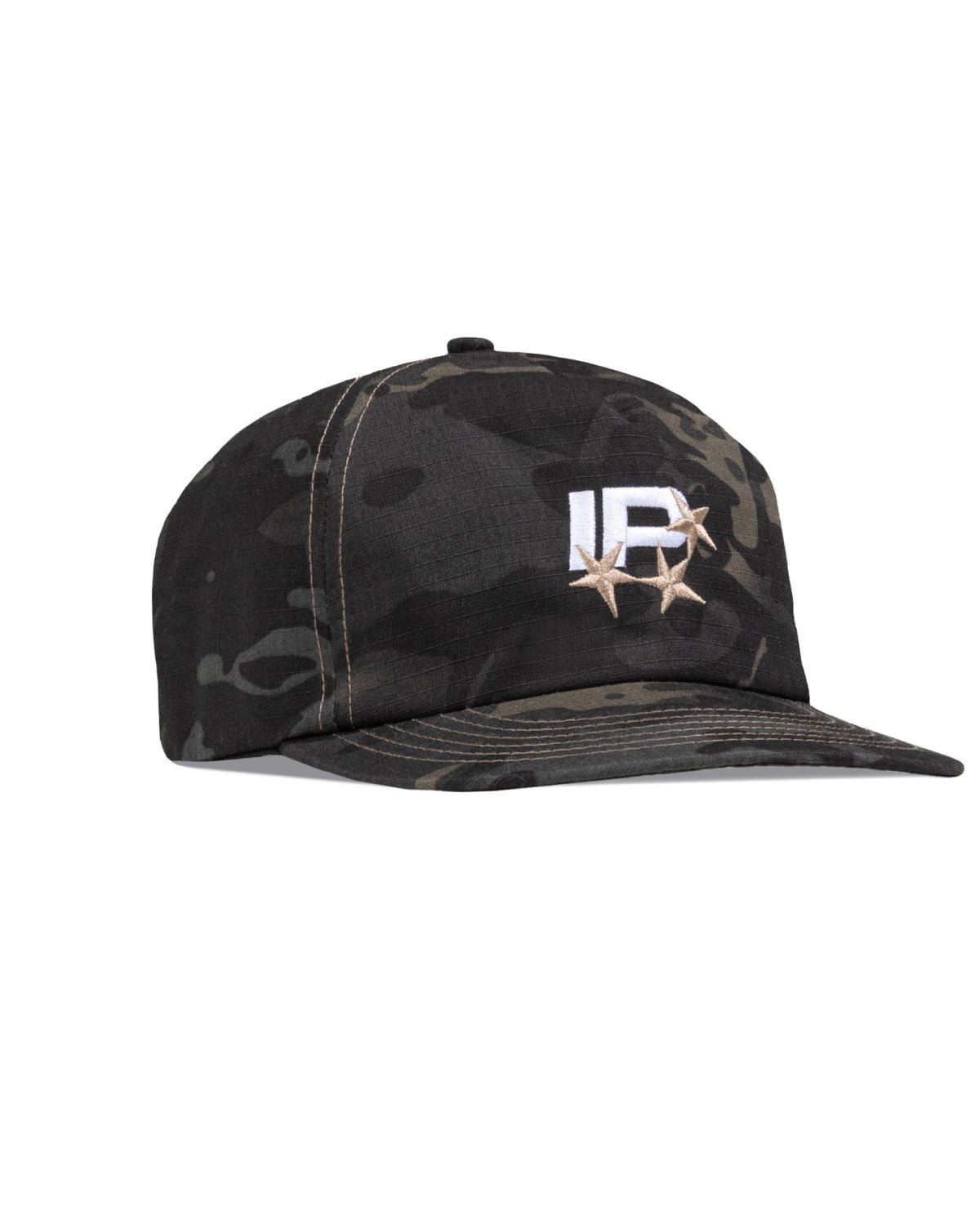 Capital Snapback Hat - Black Camo