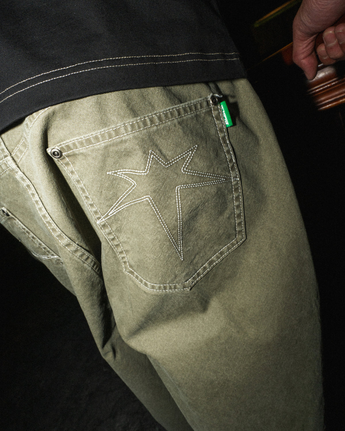 Allstar Canvas Pants - Faded Olive