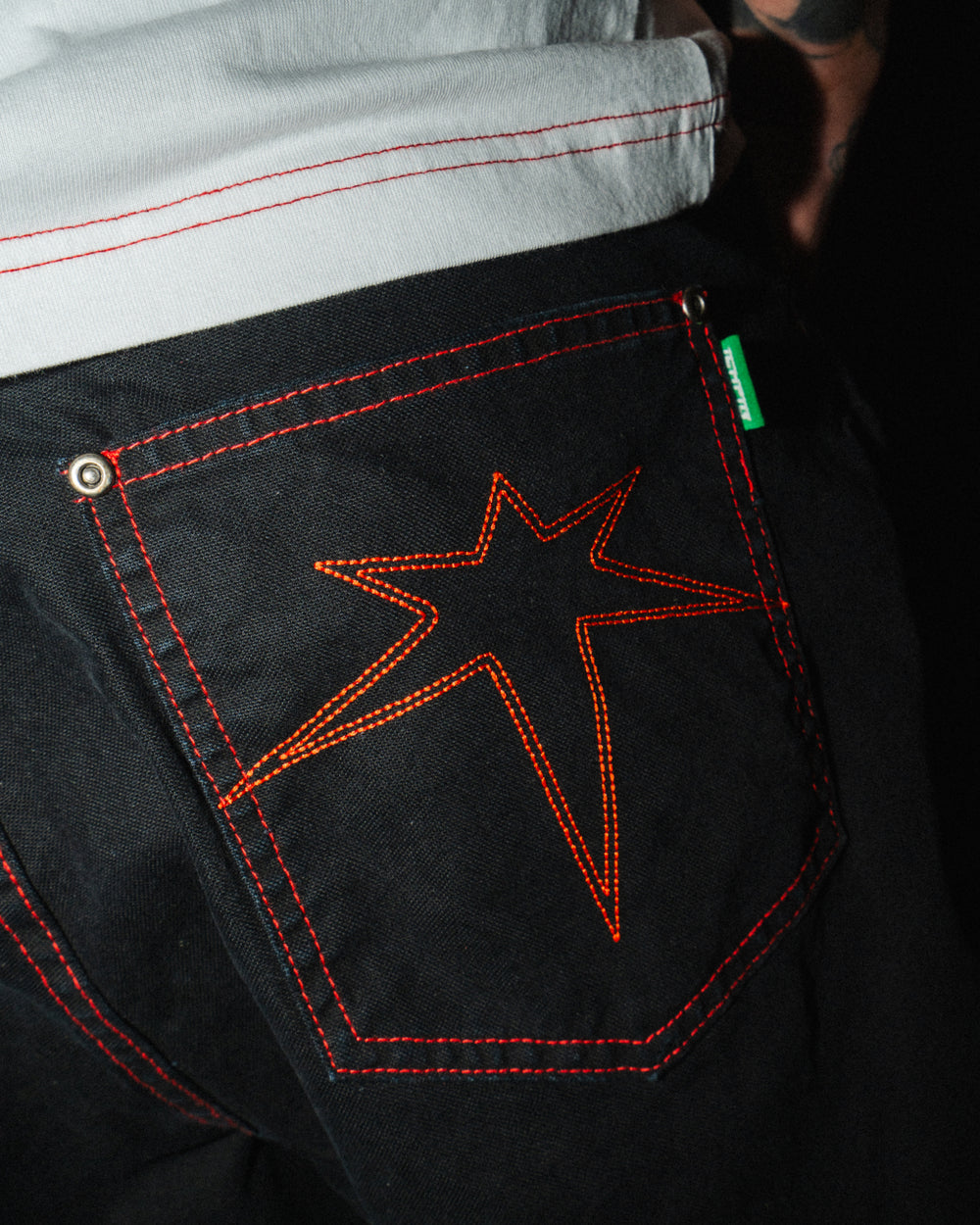Allstar Canvas Pants - Faded Black