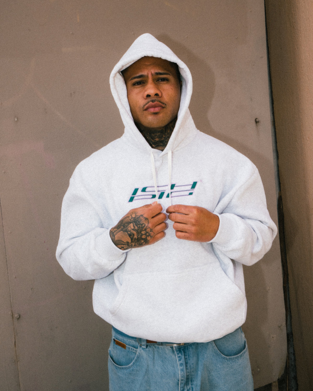 Odyssey Pullcord Hood - White Marle