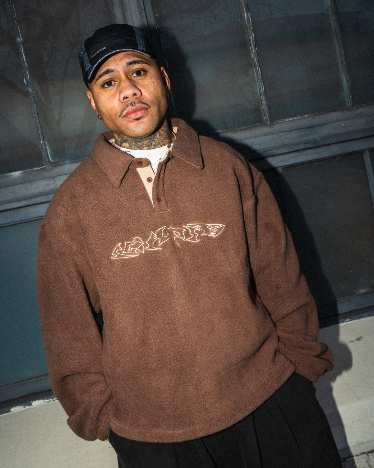 Sherpa Rugby Top - Chocolate