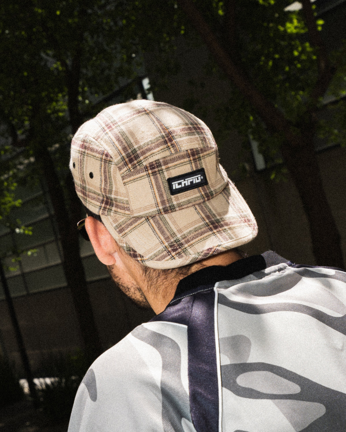 Strike Check 5 Panel Hat - Earth