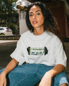 Headwave Tee - White Marle