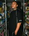 Optic Panel Tee - Black