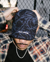 Outline 4 Panel Cap - Black Granite