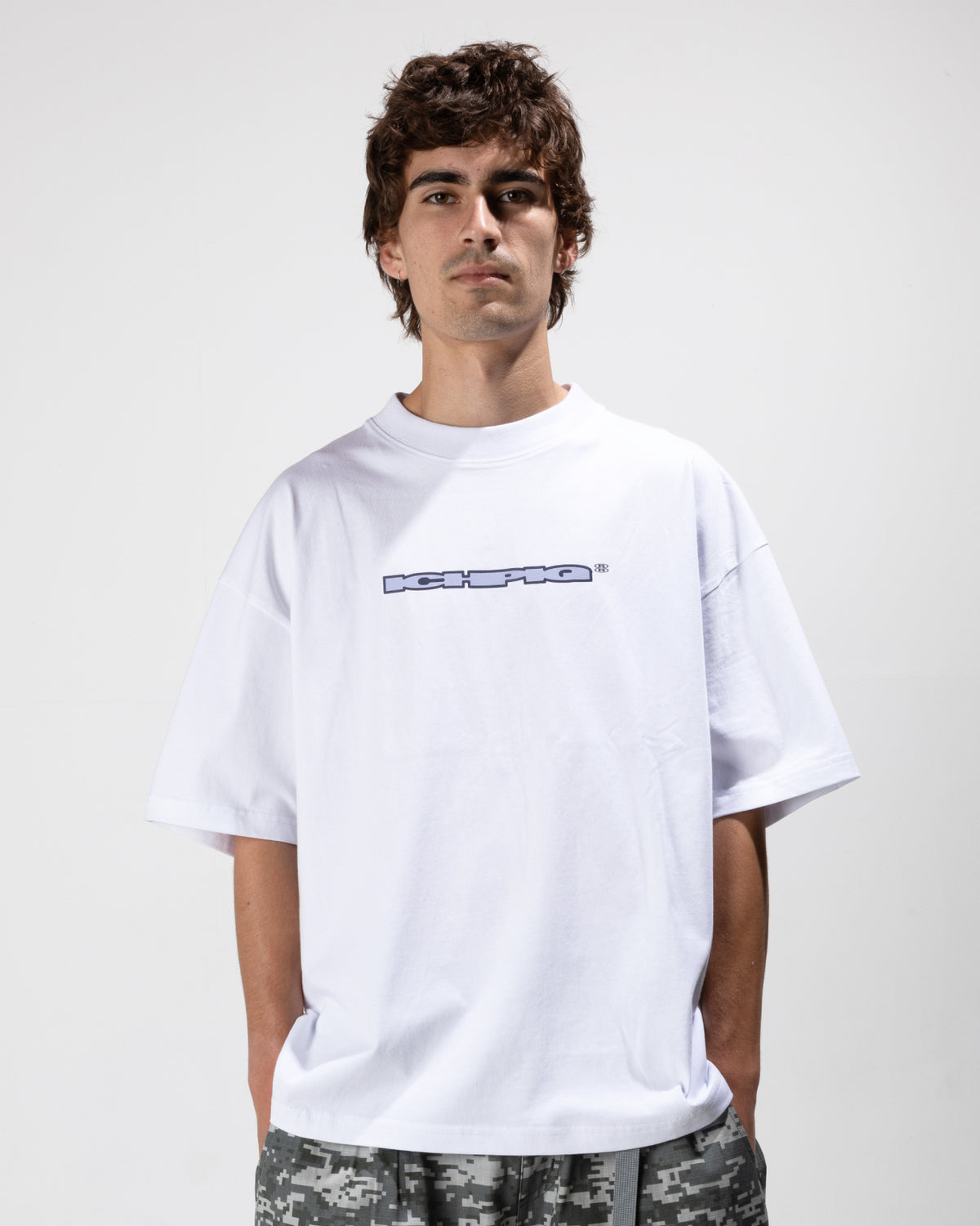 Fused Logo Tee - White