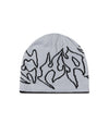 Razor Reversible Skull Beanie - Black / Grey
