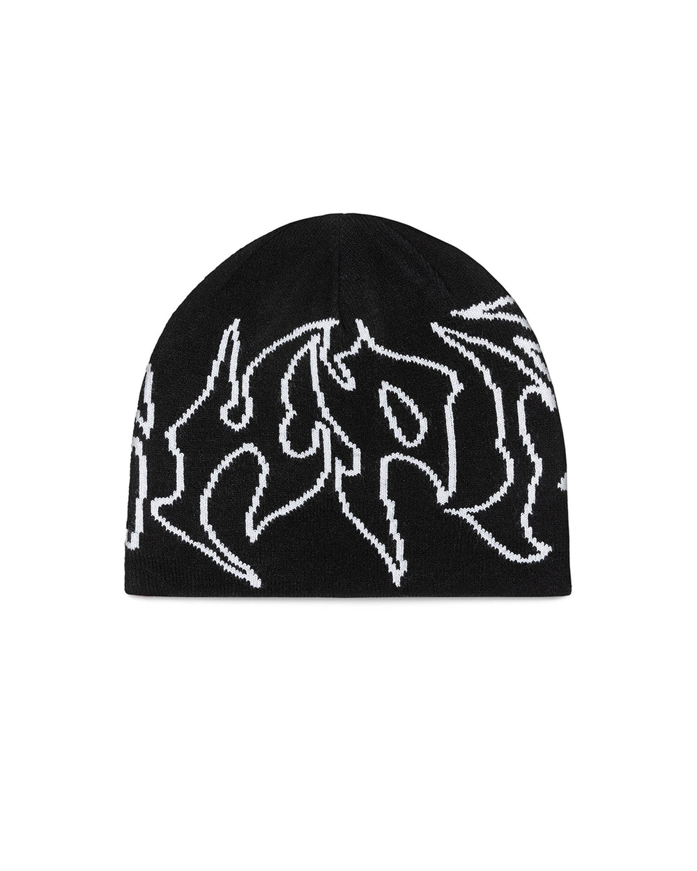Razor Reversible Skull Beanie - Black / Grey