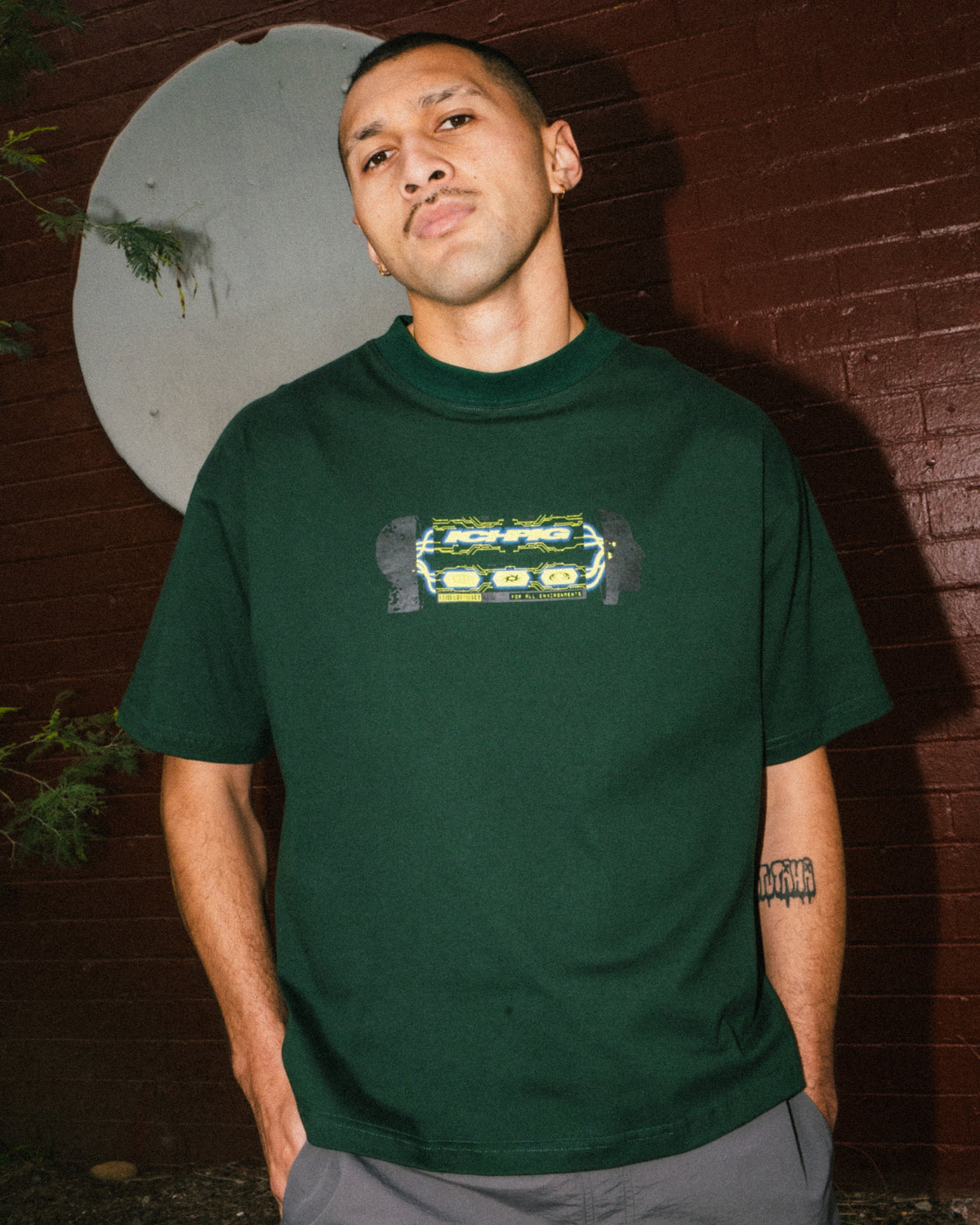 Headwave Tee - Dark Forest