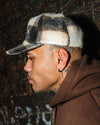 Checkline Strapback Hat - Cream Plaid