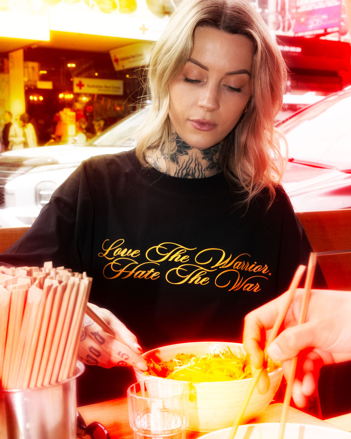 Love Hate Tee - Black