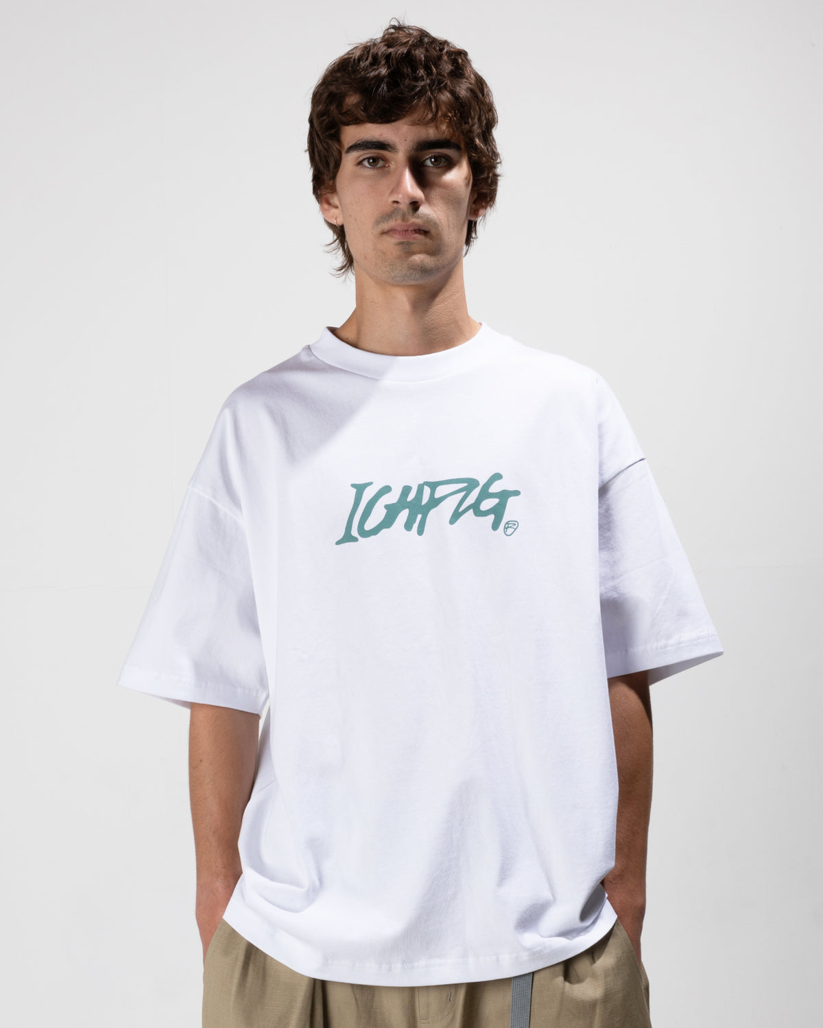 Torsion Tee - White