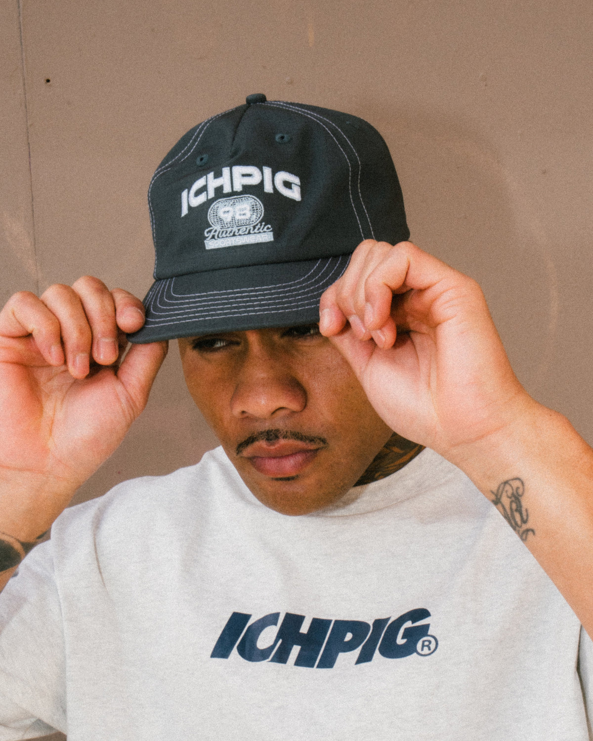 98 Snapback Hat - Steel