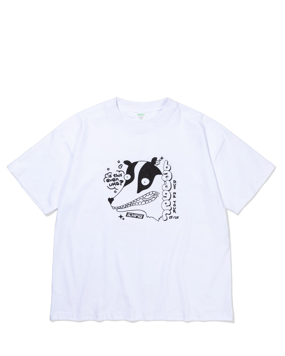 Badger UKG Tee - White