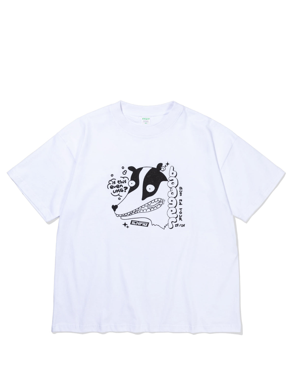 Badger UKG Tee - White