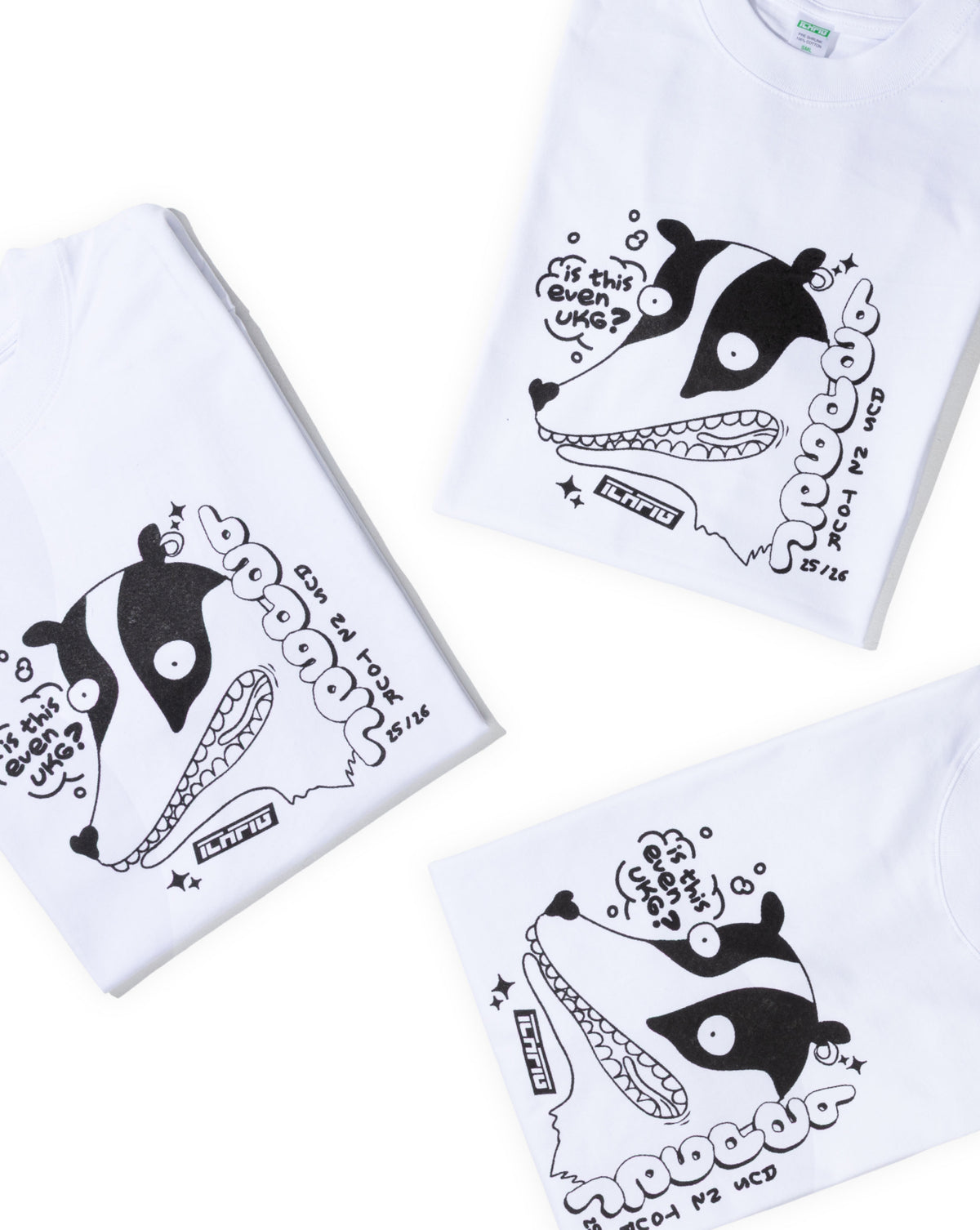Badger UKG Tee - White