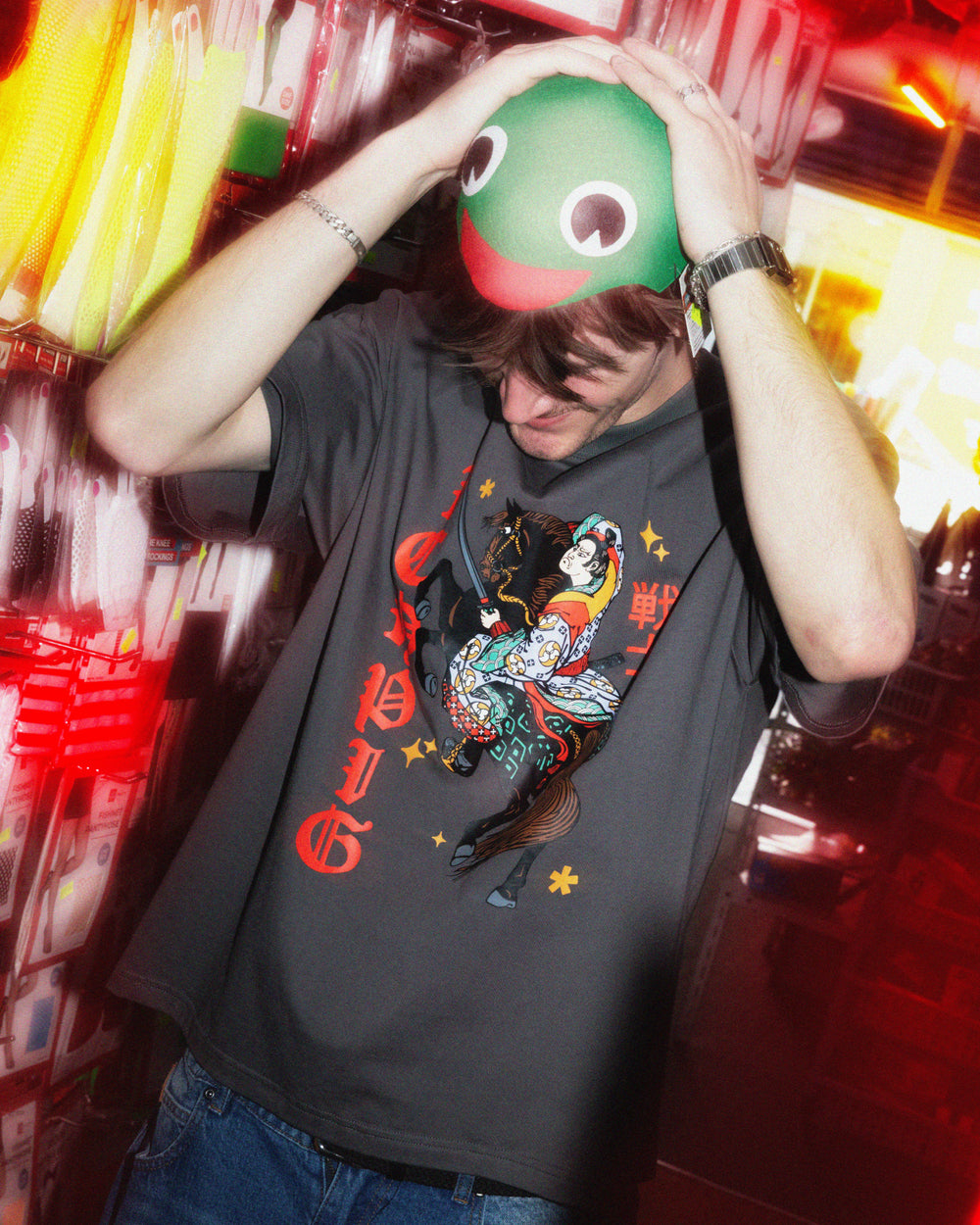 Warrior Tee - Vintage Black
