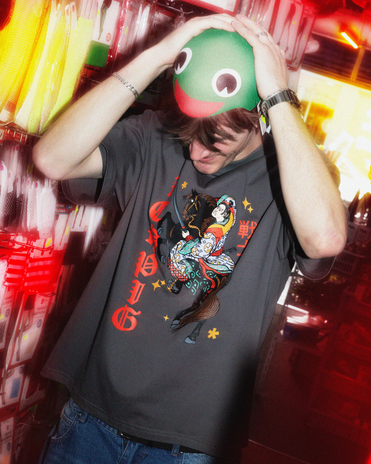 Warrior Tee - Vintage Black