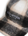 Checkline Strapback Hat - Cream Plaid