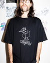 Sketchy Duck Tee - Black