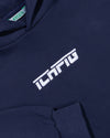 Strike Cordless Hood - Navy / White