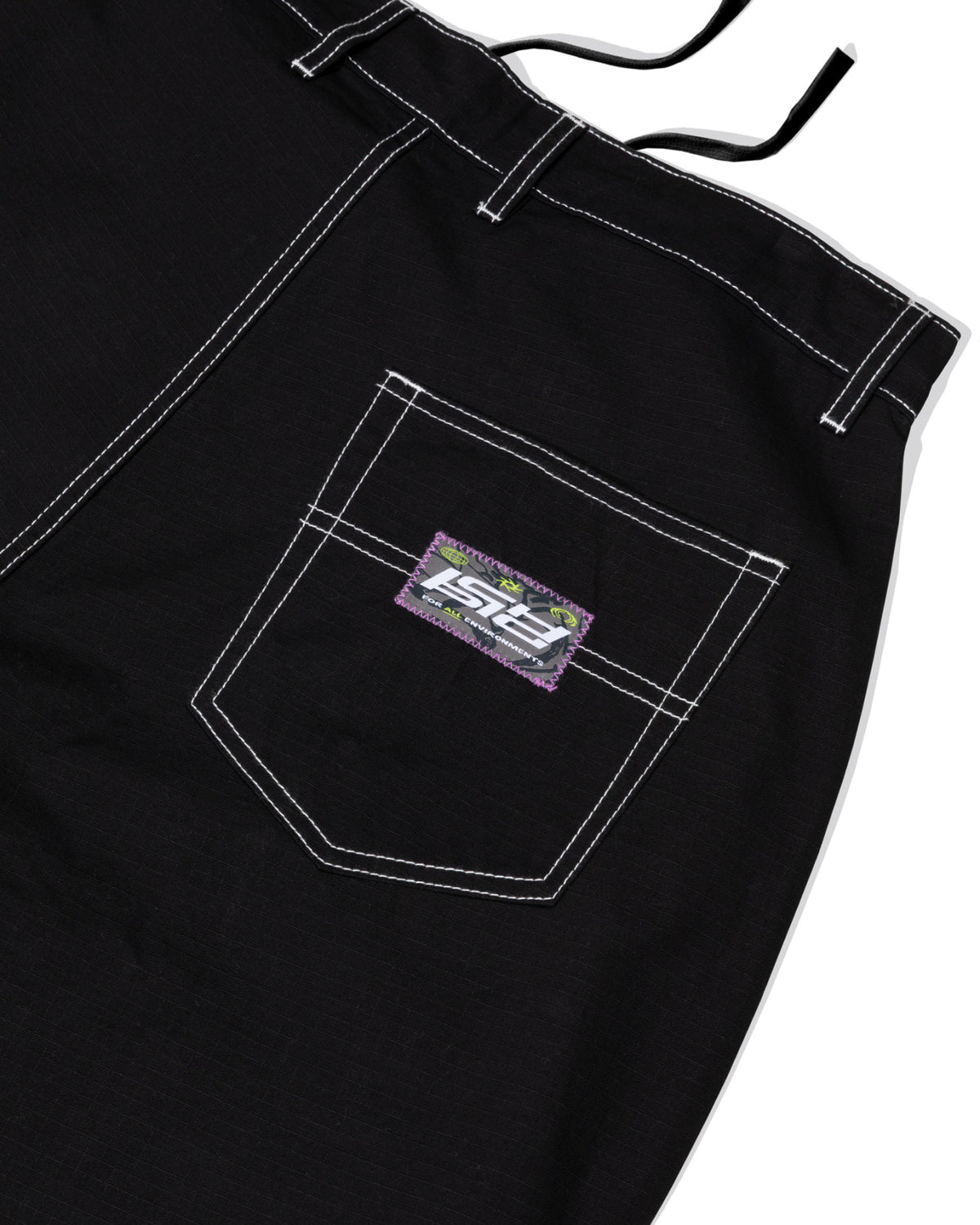 Ripstop Utility Pants - Black