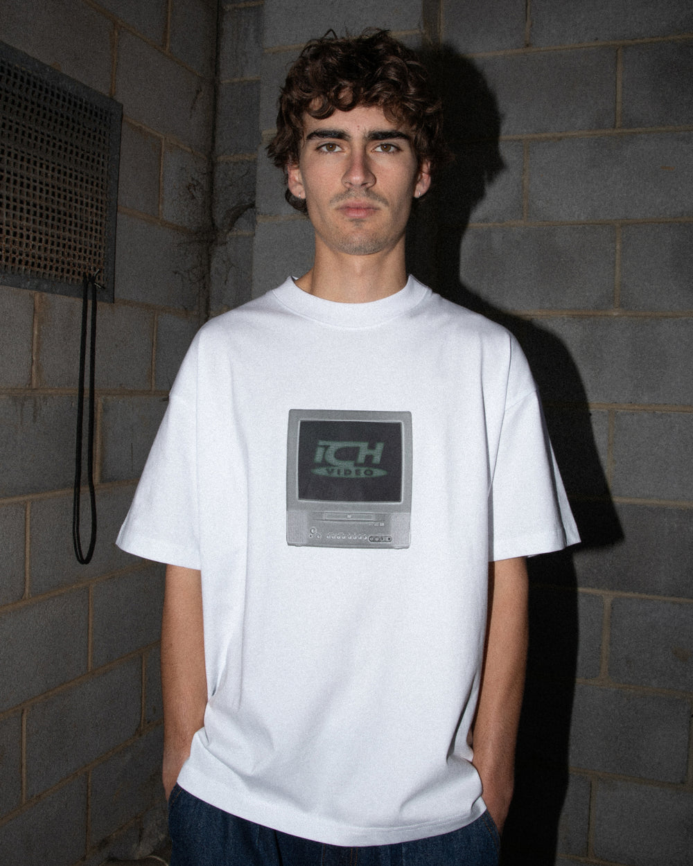 DVD Video Tee - White