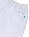 Cinch-Up Track Pants - White Marle