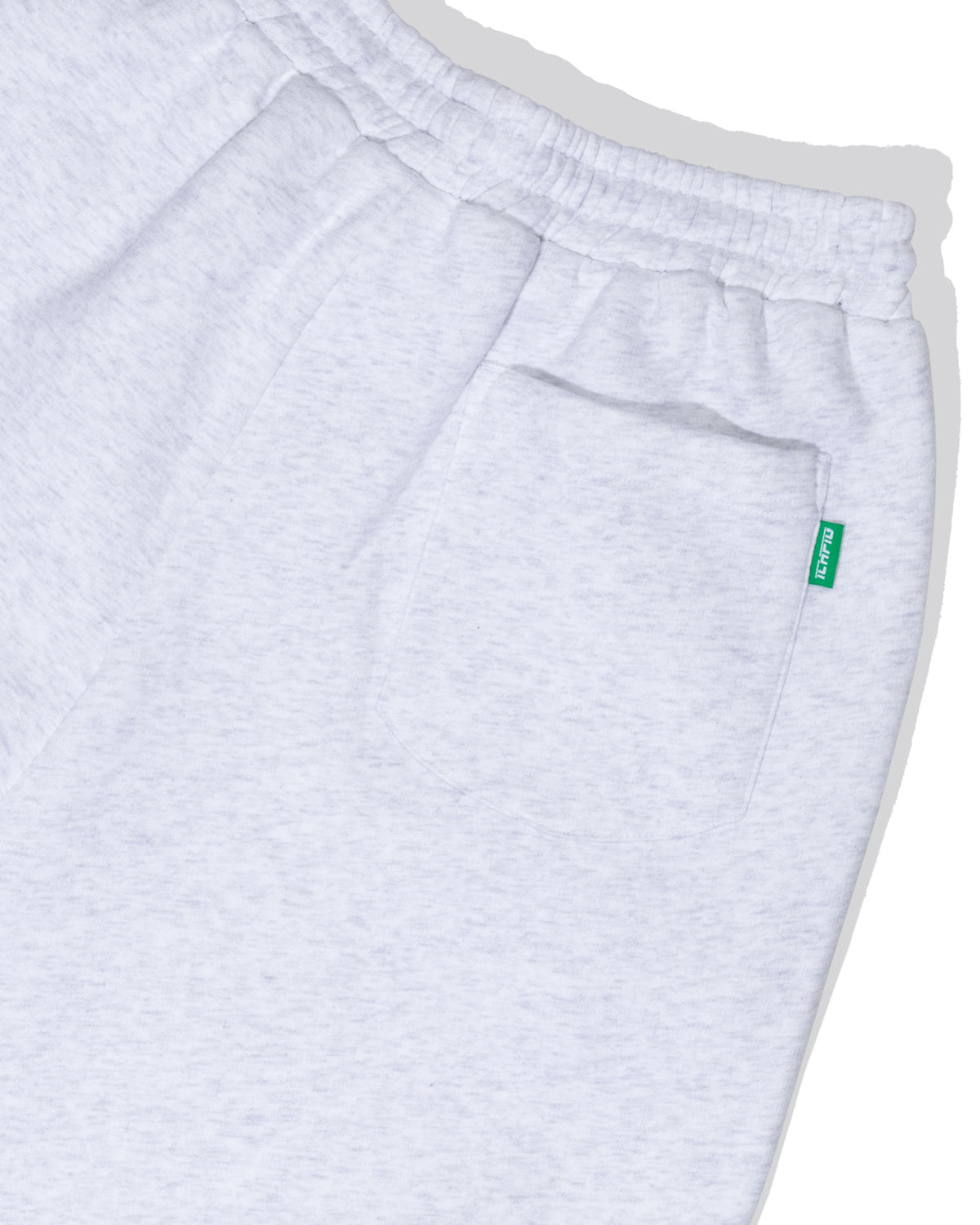 Cinch-Up Track Pants - White Marle