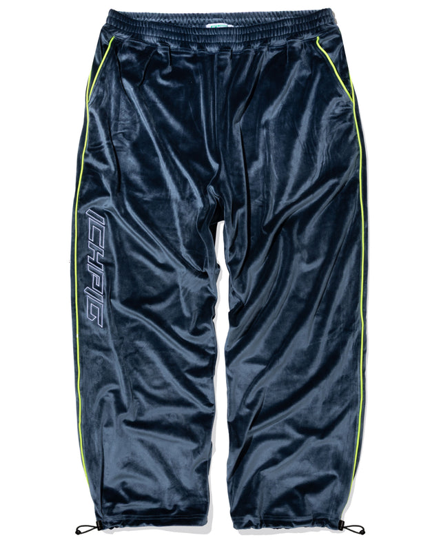Breaker Velour Pants - Steel