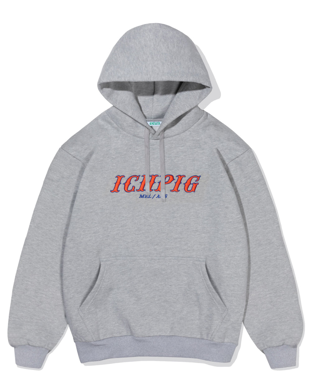 Players Pullcord Hood - Grey Marle