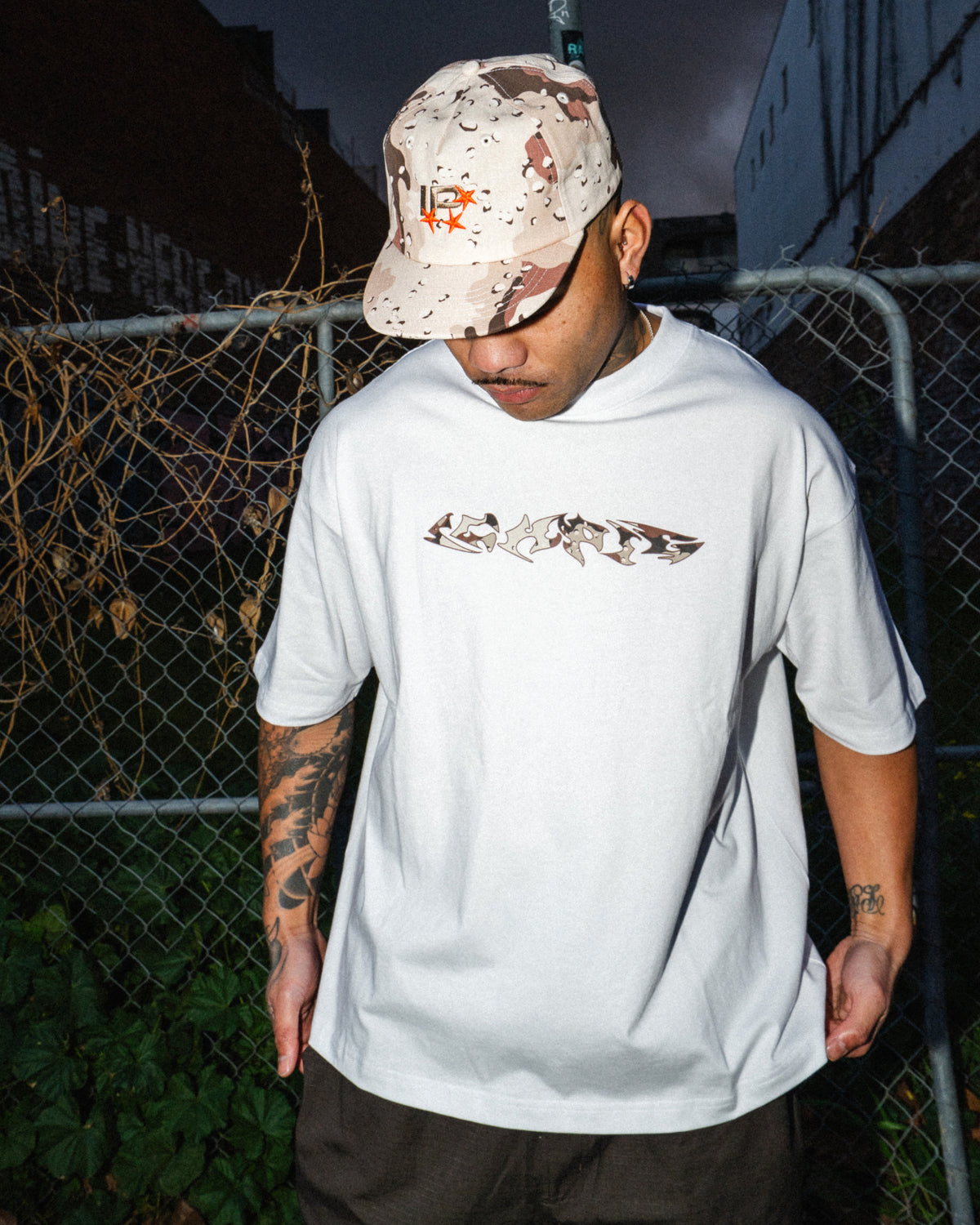Desert Razor Tee - White