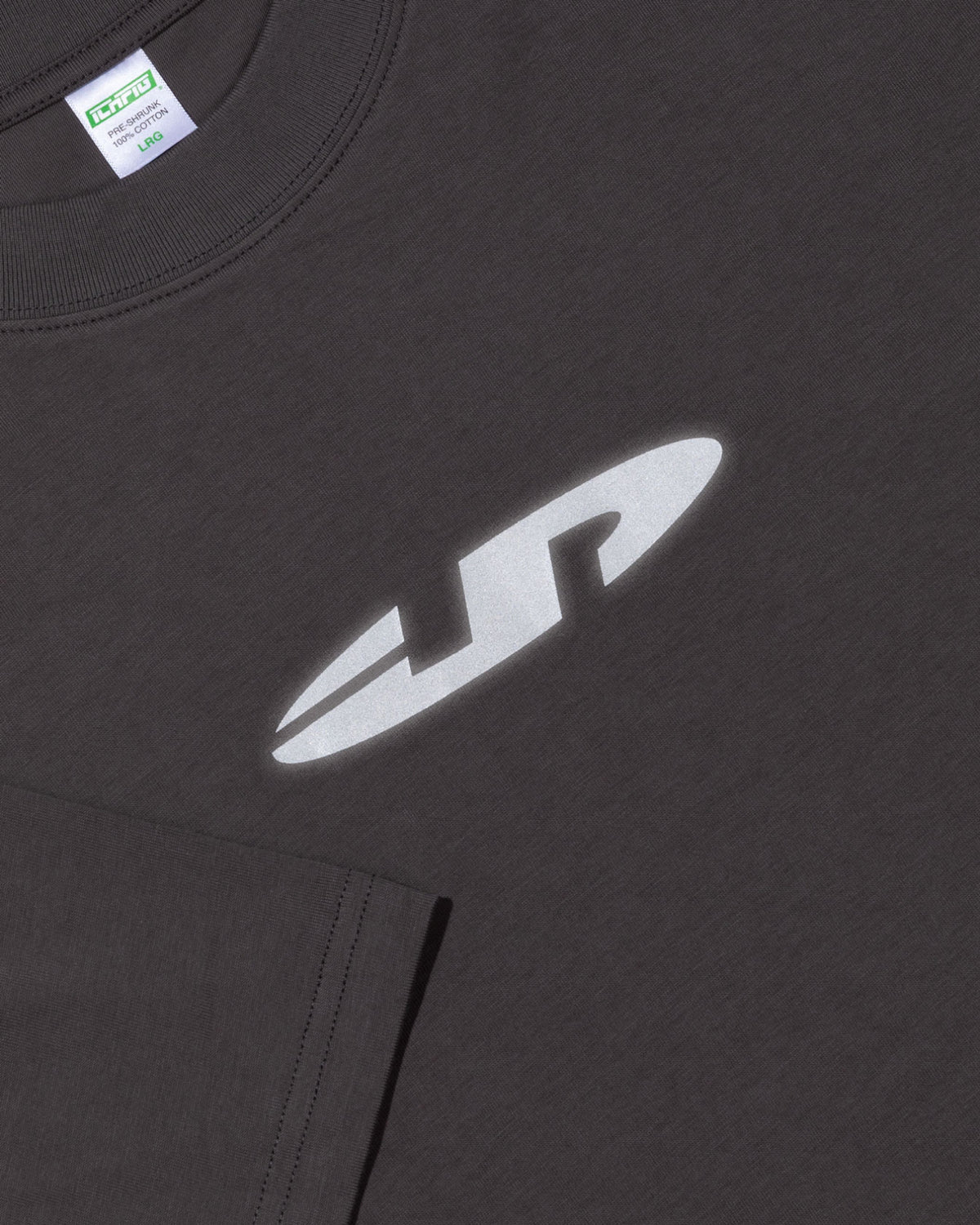 Pulse Reflective Tee - Gun Metal